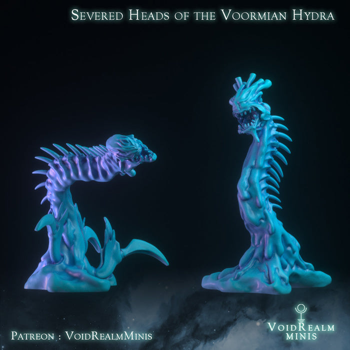 Severed Heads of the Voormian Hydra | Sleepers of N'Kai | VoidRealm Minis TabletopXtra