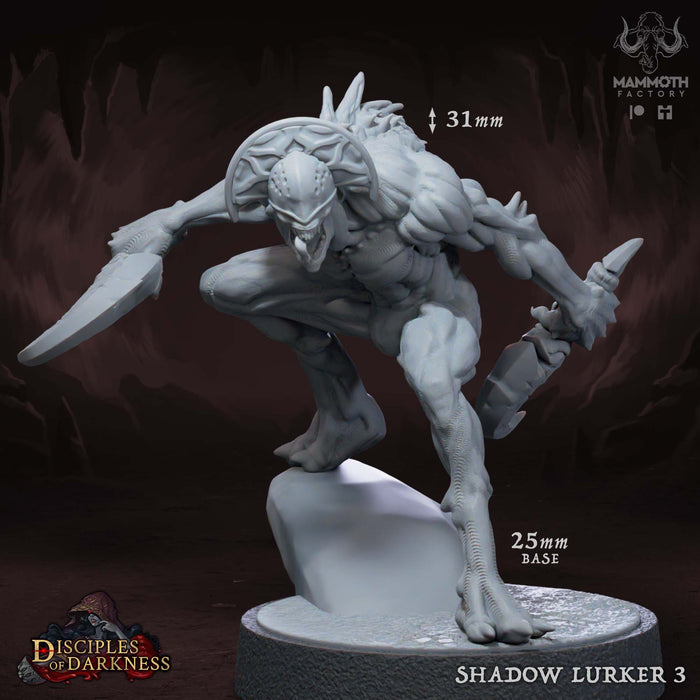 Shadow Lurker C | Disciples of Darkness | Fantasy Miniature | Mammoth Factory