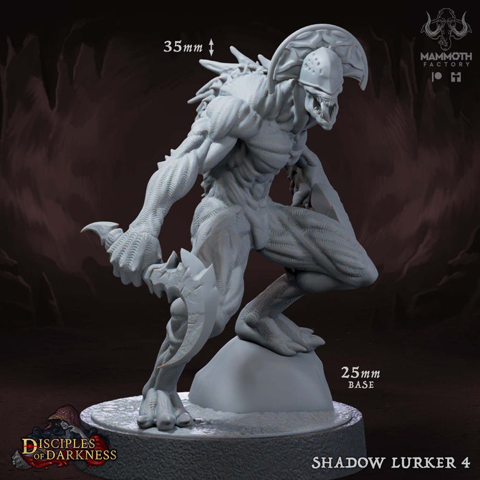 Shadow Lurker D | Disciples of Darkness | Fantasy Miniature | Mammoth Factory