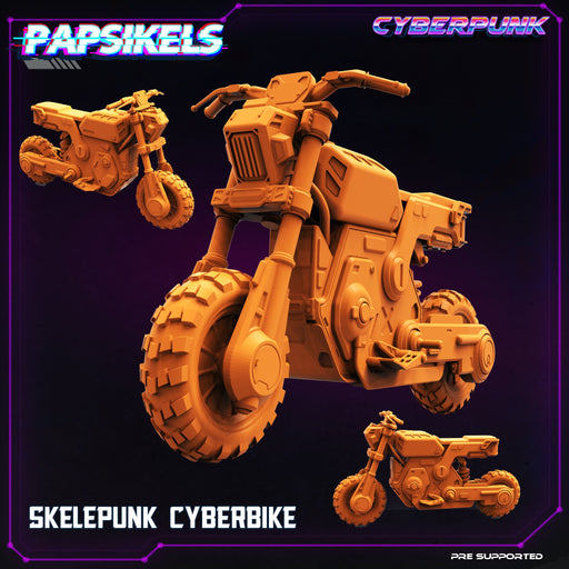 Skelepunk Cyberbike | Skelepunk Takeover | Sci-Fi Miniature | Papsikels TabletopXtra