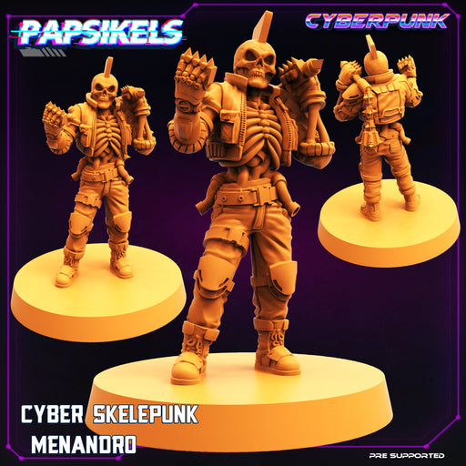 Skelepunk Menandro | Skelepunk Takeover | Sci-Fi Miniature | Papsikels TabletopXtra