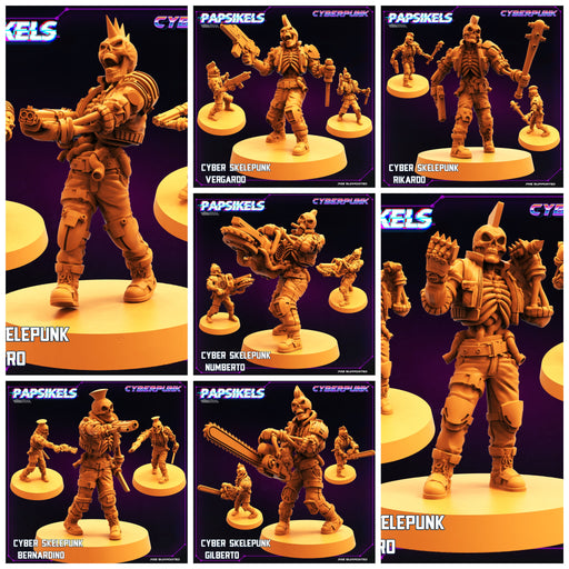 Skelepunk Miniatures | Skelepunk Takeover | Sci-Fi Miniature | Papsikels TabletopXtra