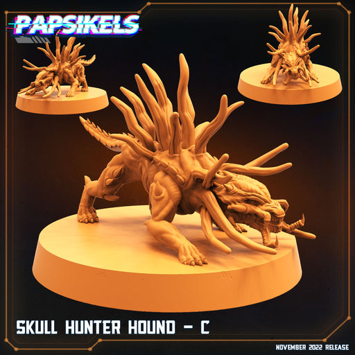 Skull Hunter Hound C | Aliens Vs Skull Hunters II | Sci-Fi Miniature | Papsikels TabletopXtra