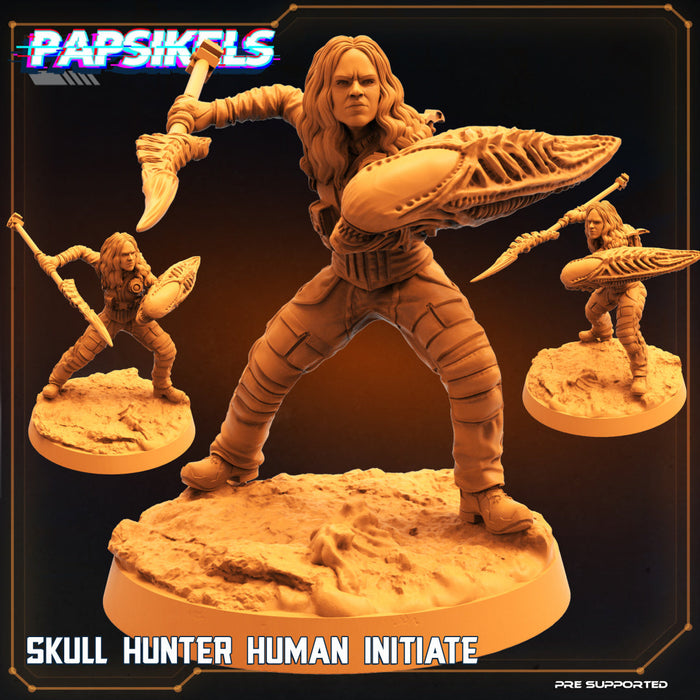 Skull Hunter Human Initiate | Sci-Fi Specials | Sci-Fi Miniature | Papsikels TabletopXtra