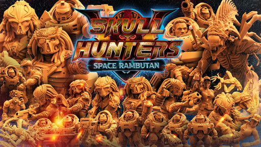 Skull Hunters V Space Rambutan Miniatures (Full Set) | Sci-Fi Miniature | Papsikels TabletopXtra