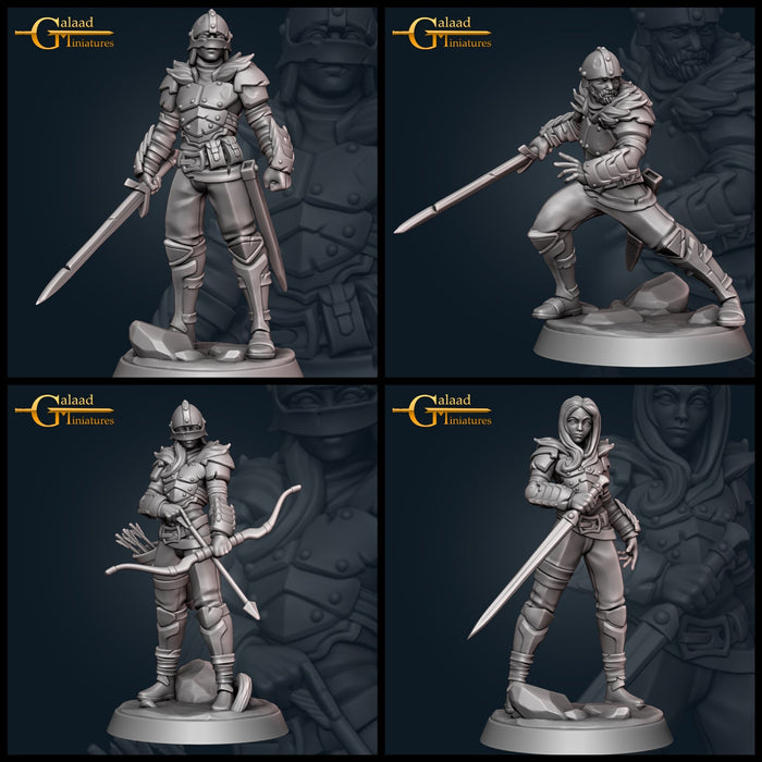 Slayer Miniatures | January Adventurer | Fantasy Miniature | Galaad Miniatures TabletopXtra