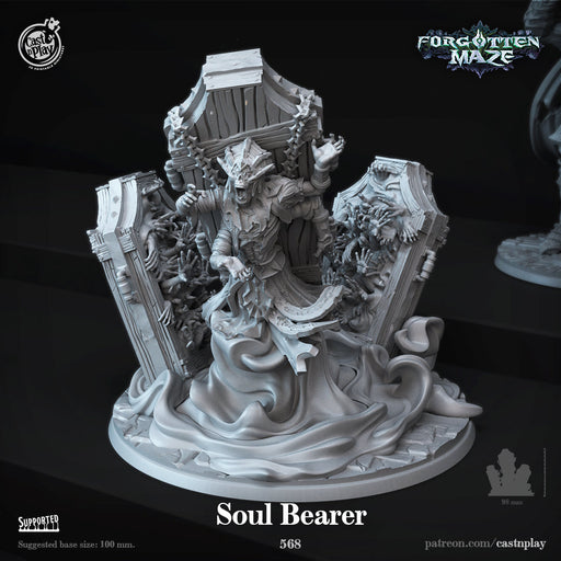 Soul Bearer | Forgotten Maze | Fantasy Miniature | Cast n Play TabletopXtra
