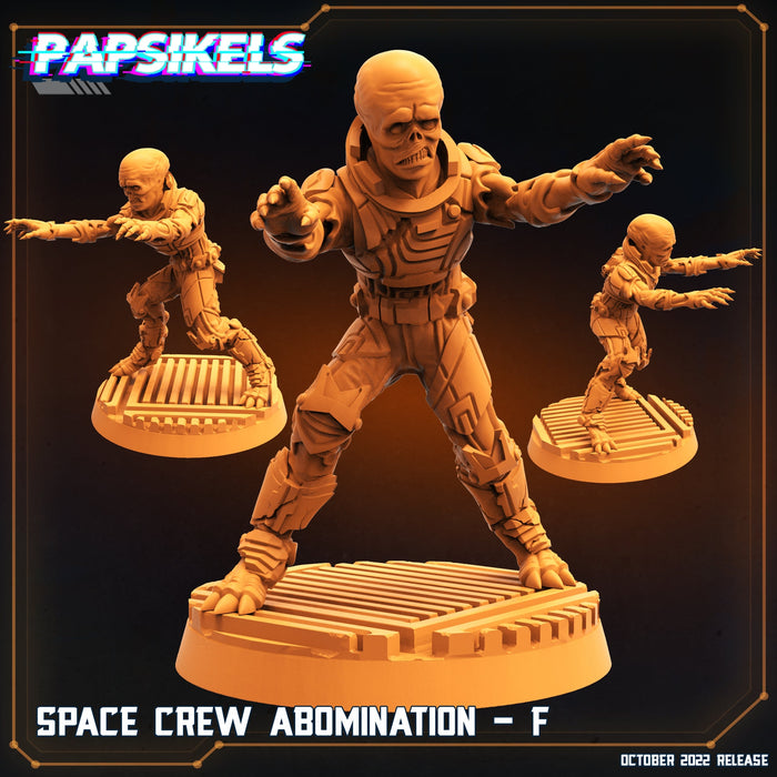 Space Crew Abomination F | Rambutan Breakers | Sci-Fi Miniature | Papsikels TabletopXtra