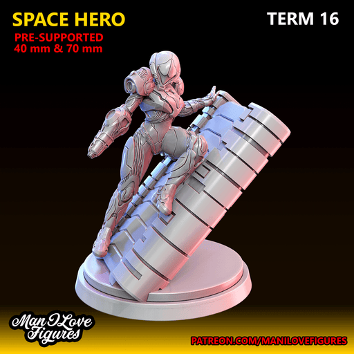 Space Hero | Term 16 | Fantasy Miniature | Man I Love Figures TabletopXtra