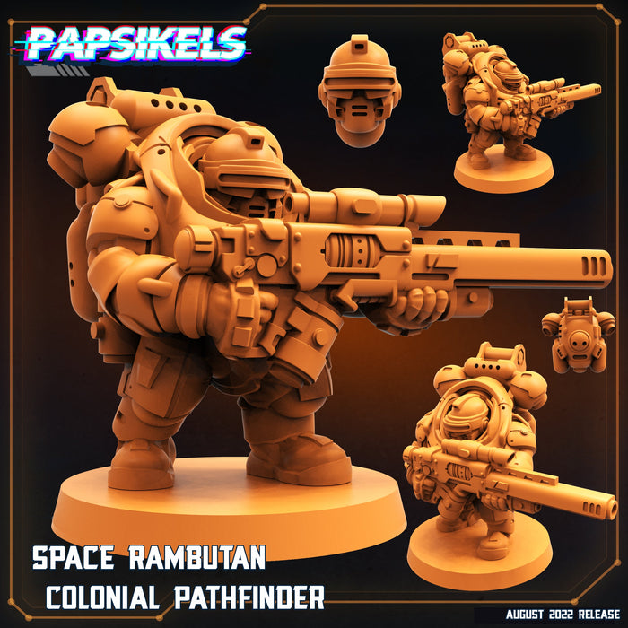 Space Rambutan Miniatures | Alien Wars | Sci-Fi Miniature | Papsikels TabletopXtra