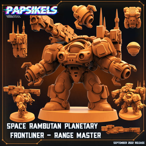 Space Rambutan Planetary Frontliner | Alien Wars II | Sci-Fi Miniature | Papsikels TabletopXtra