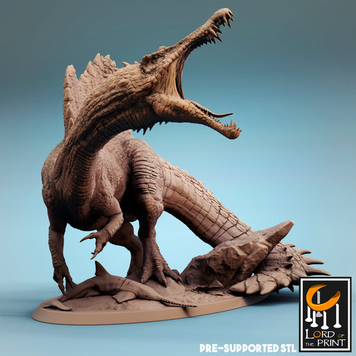 Spinosaurus | Dinotopia Part 2 | Fantasy Miniature | Lord of the Print TabletopXtra