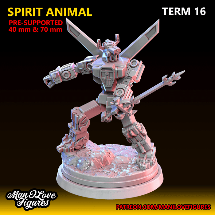 Spirit Animal | Term 16 | Fantasy Miniature | Man I Love Figures TabletopXtra