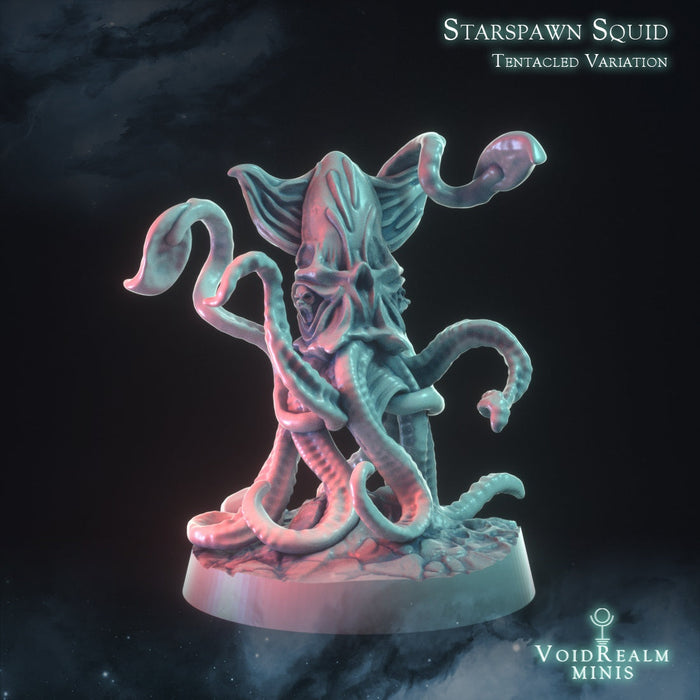 Starspawn Squid (Tentacled) | Dagon and His Court | VoidRealm Minis TabletopXtra