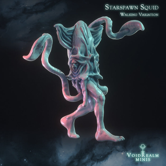 Starspawn Squid (Walking) | Dagon and His Court | VoidRealm Minis TabletopXtra