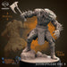 Stoneflesh Orc 3 | Flesh to Stone | Fantasy Miniature | Mammoth Factory TabletopXtra