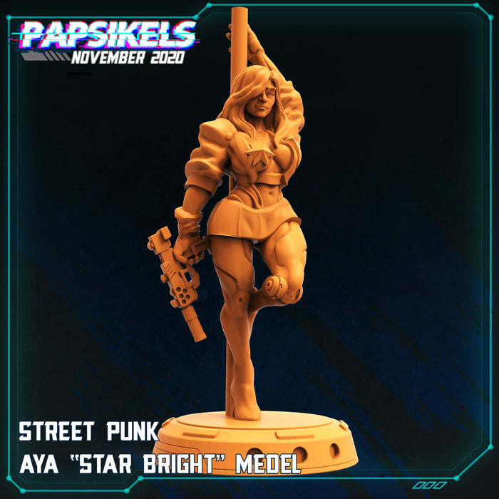 Street Punk Miniatures | The Corpo World | Sci-Fi Miniature | Papsikels TabletopXtra