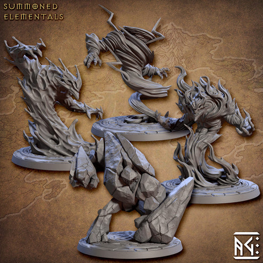 Summoned Elemental Miniatures | Arcanist Guild | Fantasy Miniature | Artisan Guild TabletopXtra