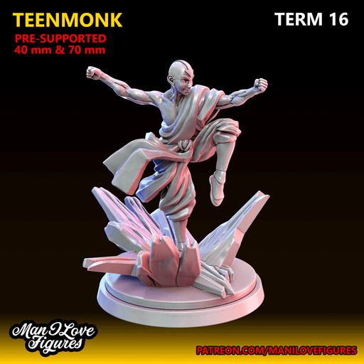 Teenmonk | Term 16 | Fantasy Miniature | Man I Love Figures TabletopXtra