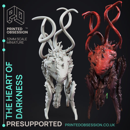 The Heart of Darkness | SCP - D&D Incursion | Fantasy Miniature | Printed Obsession TabletopXtra