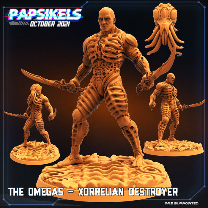 The Omegas Miniatures | Aliens Vs Humans IV | Sci-Fi Miniature | Papsikels TabletopXtra