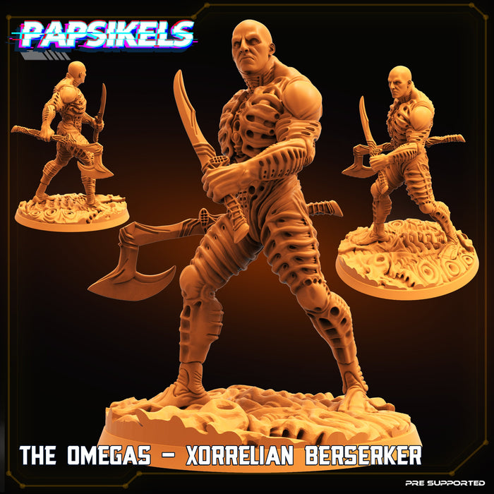 The Omegas - Xorrelian Berserker | Sci-Fi Specials | Sci-Fi Miniature | Papsikels TabletopXtra