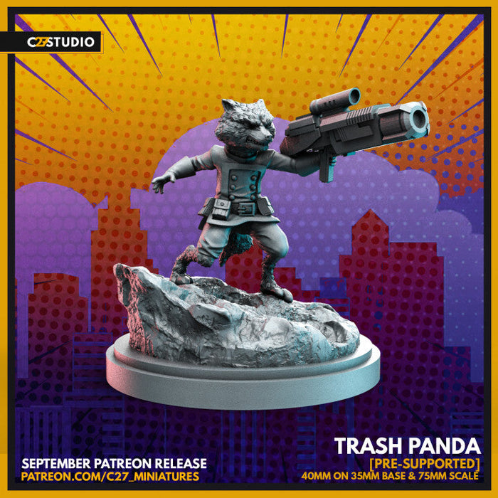 Trash Panda | Heroes | Sci-Fi Miniature | C27 Studio TabletopXtra