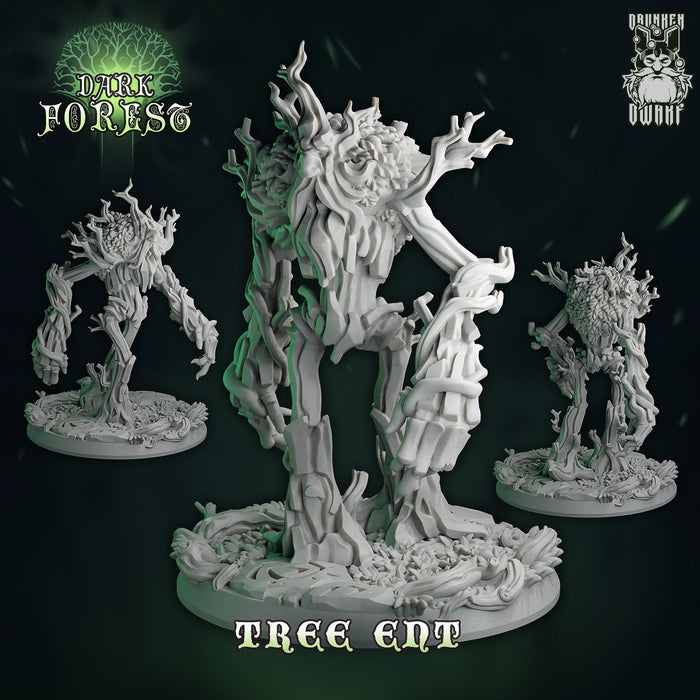 Tree Ent | Dark Forest Part 1 | Fantasy Miniature | Drunken Dwarf TabletopXtra