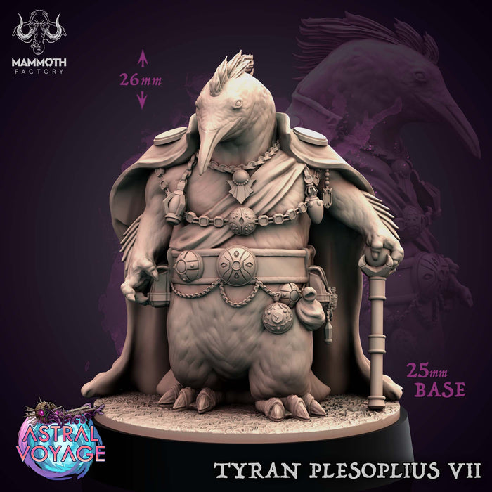 Tyran Plesoplius VII | Astral Voyage | Fantasy Miniature | Mammoth Factory TabletopXtra