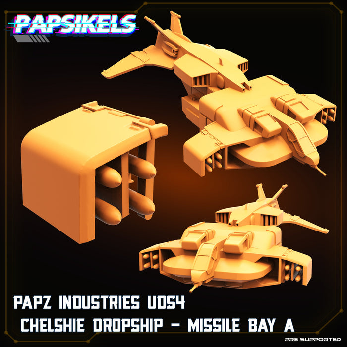 UDS4 Chelshie Dropship | Sci-Fi Specials | Sci-Fi Miniature | Papsikels TabletopXtra