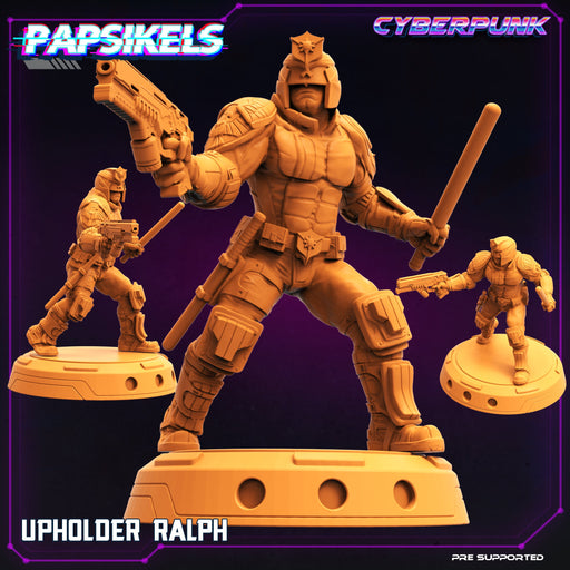 Upholder Ralph | Law Upholders | Sci-Fi Miniature | Papsikels TabletopXtra