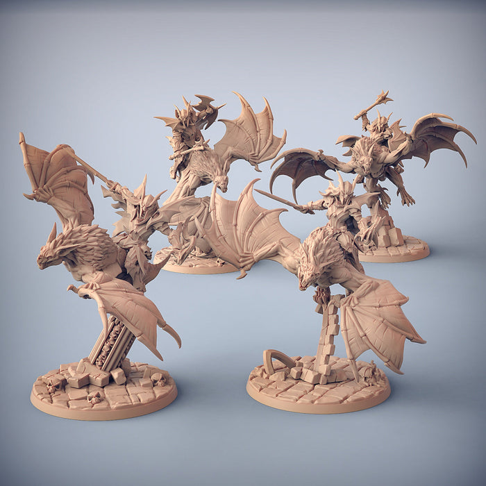 Vampiric Beast Riders Miniatures | The Bloodhunt | Fantasy Miniature | Artisan Guild TabletopXtra