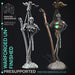 Warforged Unfinished | NPC Foundlings | Fantasy Miniature | Printed Obsession TabletopXtra