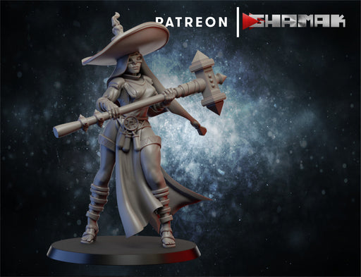 Warrior 1 | Nuns | Fantasy Miniature | Ghamak TabletopXtra