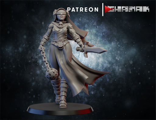 Warrior 4 | Nuns | Sci-Fi Miniature | Ghamak TabletopXtra