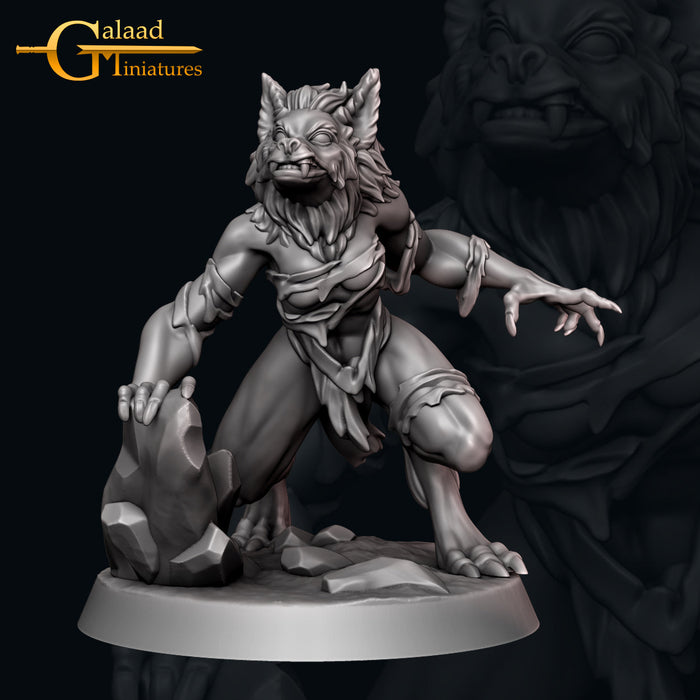 Werewolf 2 | October Adventurer | Fantasy Miniature | Galaad Miniatures TabletopXtra