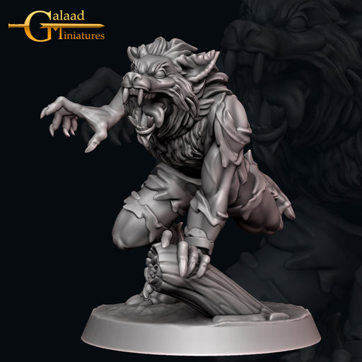 Werewolf 4 | October Adventurer | Fantasy Miniature | Galaad Miniatures TabletopXtra