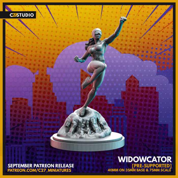 Widowcator | Heroes | Sci-Fi Miniature | C27 Studio TabletopXtra