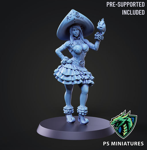 Witch Elf C | Witch Elves | Fantasy Miniature | PS Miniatures TabletopXtra