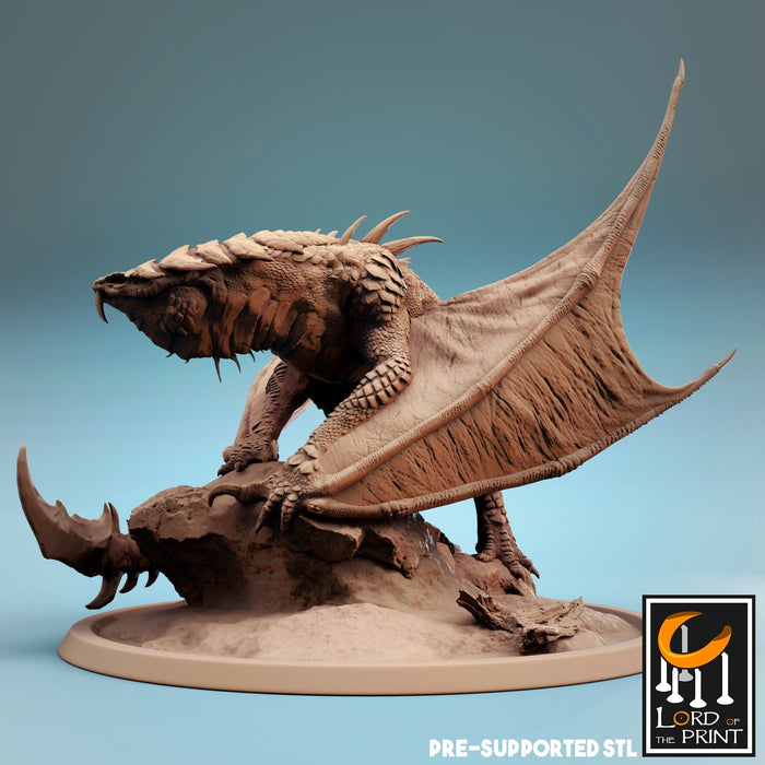 Wyvern Soldier Miniatures | The Wyvern Swarm | Fantasy Miniature | Lord of the Print TabletopXtra
