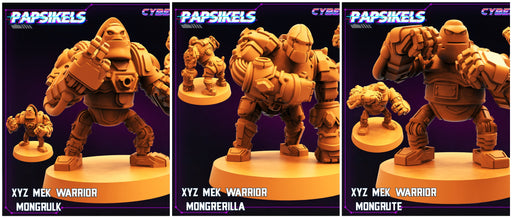 XYZ Mek Mong Miniatures | Skelepunk Takeover | Sci-Fi Miniature | Papsikels TabletopXtra