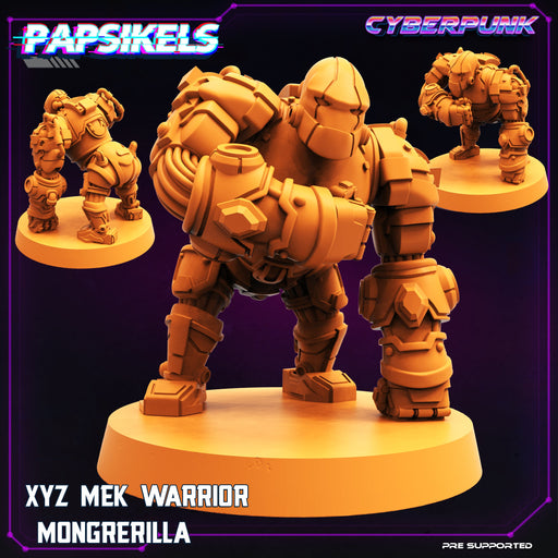 XYZ Mek Mongrerilla | Skelepunk Takeover | Sci-Fi Miniature | Papsikels TabletopXtra