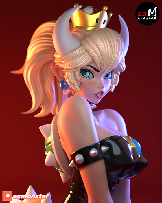 Bowsette | Pin-Up Miniature Statue | E.S Monster