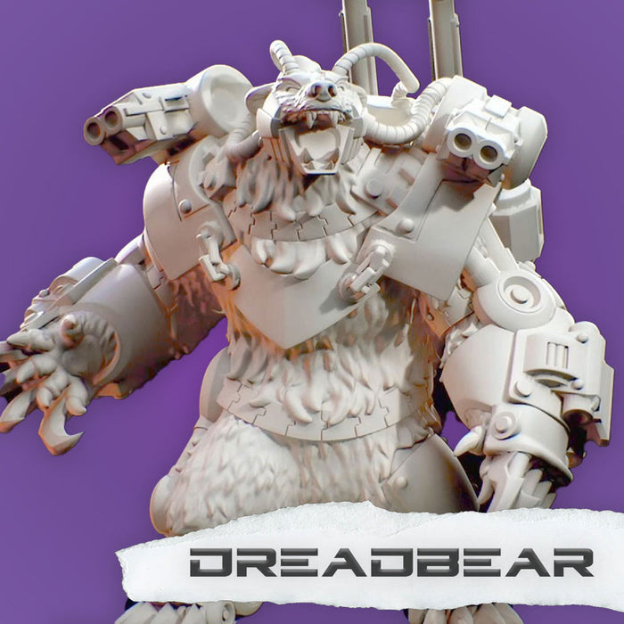 Dread Bear | Space Bears | Grimdark Miniature | Tabletop Time