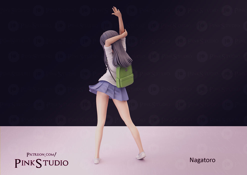 Nagatoro | Pin-Up Miniature Statue | Pink Studio