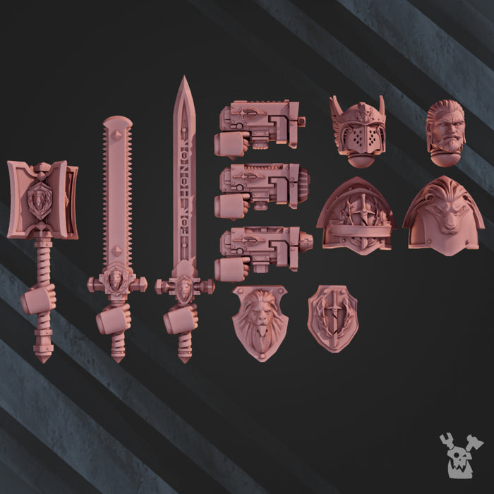 Angel of Honor Conversion Kit | DakkaDakka | Sci-Fi Grimdark Custom Bitz Wargaming Miniatures 28mm 32mm