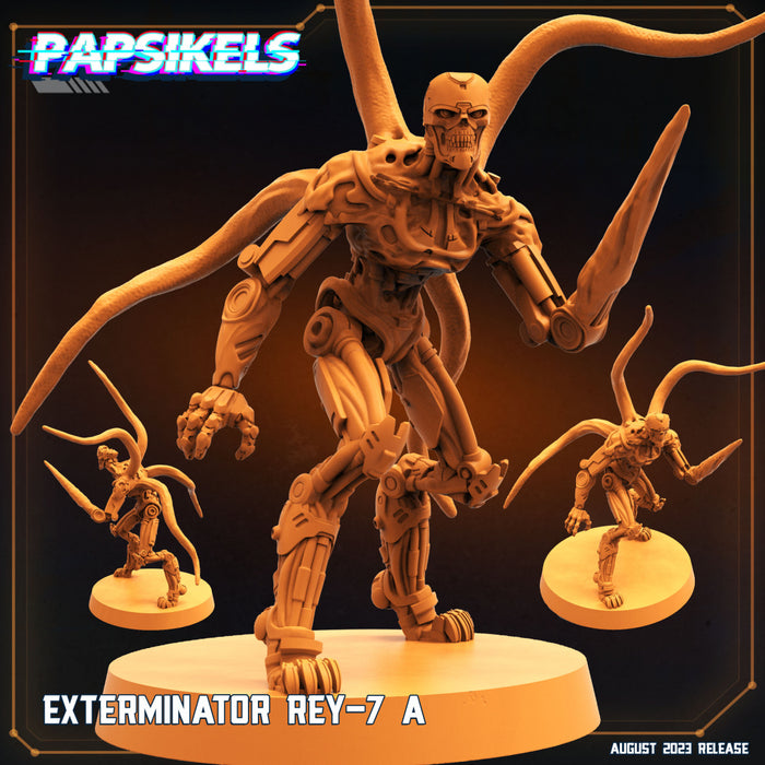 Exterminator Rey-7 A | Xeno Wars Genesis | Sci-Fi Miniature | Papsikels