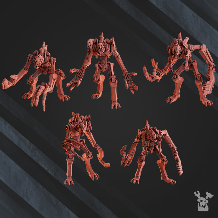 Flesh Eaters | Robot Legions | Grimdark Miniature | DakkaDakka