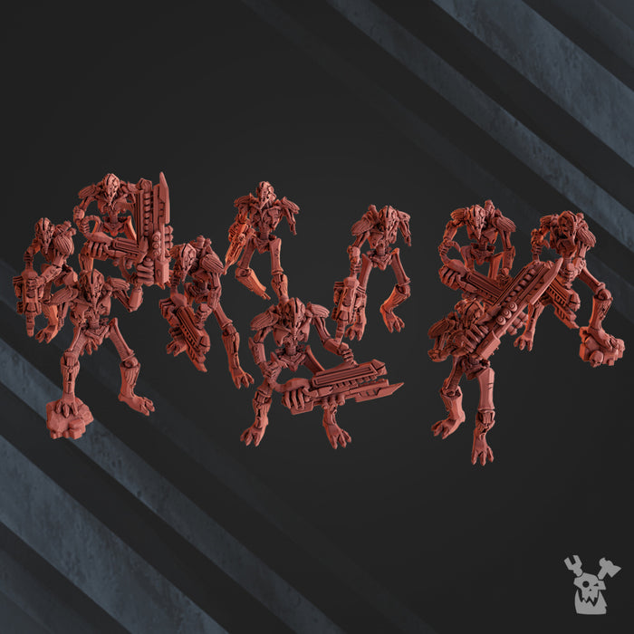 Infantry Squad | Robot Legions | Grimdark Miniature | DakkaDakka
