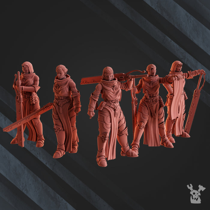 Poenitentiam Squad | Battle Sisters | Grimdark Miniature | DakkaDakka